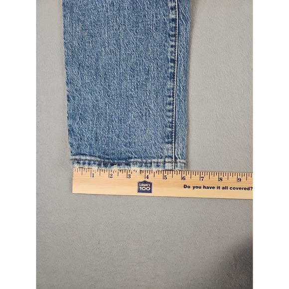 Madewell Size 29x27 Classic Straight Jeans High Rise Denim M3520 - Picture 7 of 15